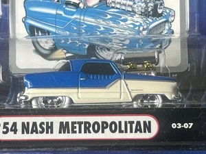 MUSCLE MACHINES VHTF ‘54 NASH METROPOLITAN WITH WHITE TIRES - Picture 1 of 3