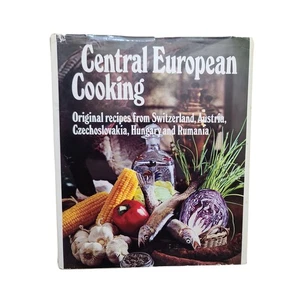Central European Cookbook Original Recipes Switzerland Austria Hungary Romania - Imagen 1 de 6