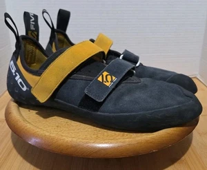 Five Ten (5.10) Wall Master Climbing Shoes US Men's 10.5 EU 44 Gold and Black - Foto 1 di 15