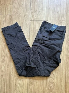 Pantalones Cónicos Regulares G-Star Para Hombres Rovic Cremallera 3D Raven 38W 36L #0160 - Imagen 1 de 6