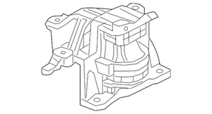 Genuine Honda Trans Mount 50850-TLA-A02 - Picture 1 of 2