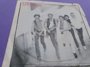 LOVERBOY - Working for the Wewekend/Emotional- Columbia-45 VG+ PS - Imagen 1 de 3