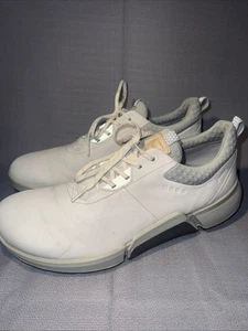 ECCO M GOLF BIOM MEN H4 108204 COLOR 57876 Size 10 10.5 White Gray Sneaker - Picture 1 of 10
