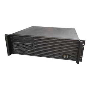 RackChoice 3U Short Depth Rackmount MATX Server Chassis / PSU / DVD Drive - Picture 1 of 7