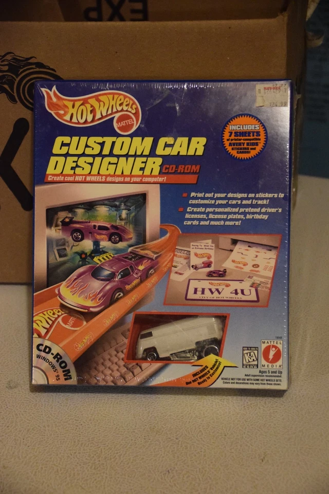 1997 MATTEL HOTWHEELS ИНДИВИДУАЛЬНЫЙ ДИЗАЙН АВТОМОБИЛЯ НАБОР ЗАПЕЧАТАННЫЙ - Изображение 1 из 2