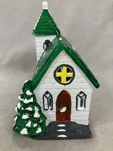 Vintage Department 56 Snow Village Church - Picture 1 of 7