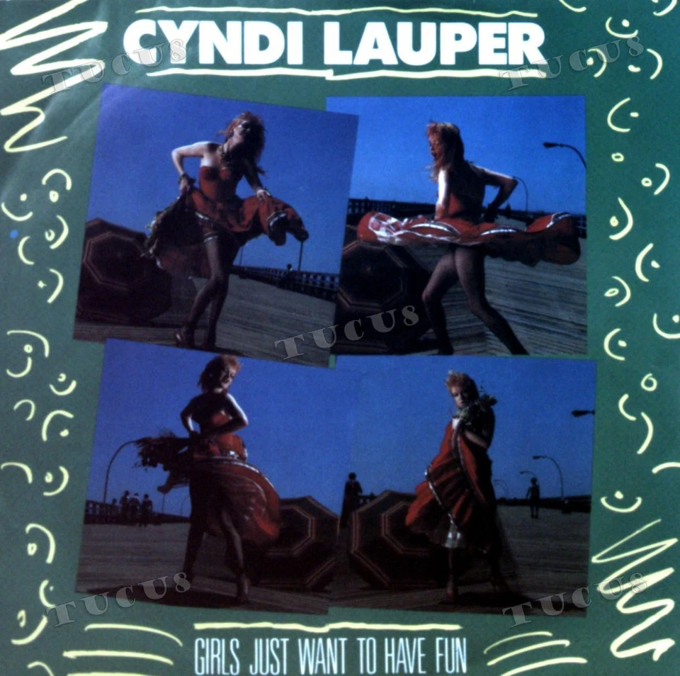 Cyndi Lauper - Girls Just Want To Have Fun 7" (VG+) '* Foto 1 de 1
