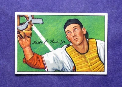 1952 Bowman Del Rice #107  **Very Sharp Looking Card** - Image 1 of 3