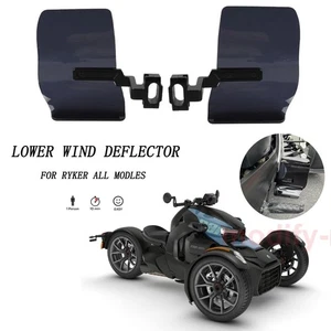 Motorcycle Side Fairing Spoiler Wind Deflector For Can Am Ryker 600 900 2019-25 - Foto 1 di 11