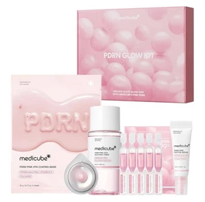 medicube Pink PDRN Glass Glow Trial Kit Toner Serum Mask - Picture 1 of 6