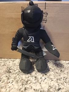 BUILD A BEAR 2012 EDICIÓN LIMITADA AMIGO EJÉRCITO CABALLERO NEGRO PELUCHE ESPADA ESCUDO - Imagen 1 de 11
