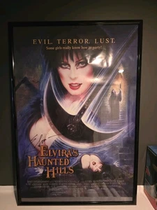 Original ELVIRA'S HAUNTED HILLS SIGNIERT Kinofilmplakat 27x40 *RAR* - Bild 1 von 6