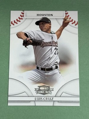 Luis Cruz 2008 Donruss Threads Houston Astros #86 W869 - Image 1 of 2