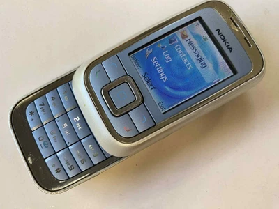 Nokia 6111 - Mobile Phone (Unlocked) Slider Classic Retro Button Handset Blue - Image 1 of 4