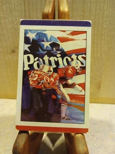 New Vintage NFL 1968 NEW ENGLAND PATRIOTS Depiction Football Playing Cards - Picture 1 of 6
