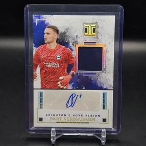 Bart Verbruggen Brighton Premier League Impeccable Patch Auto 02/10 - Foto 1 di 2