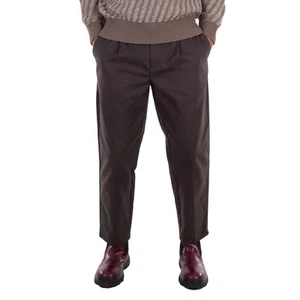 Emporio Armani Straight-Leg Cotton Pants - Picture 1 of 6