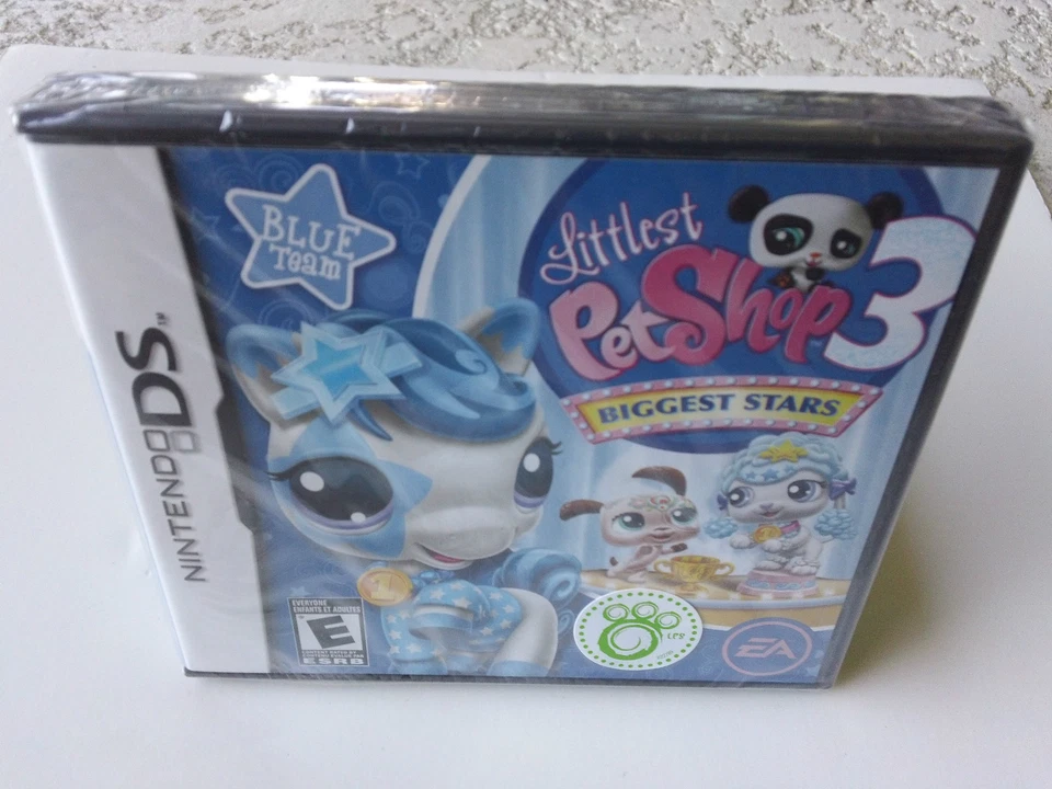 Littlest Pet Shop 3: Biggest Stars - Blue Team  (Nintendo DS, 2010) NEW - Image 1 of 1