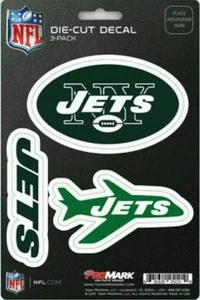New NFL New York Jets Team ProMark Die-Cut Decal Stickers 3-Pack - Picture 1 of 1