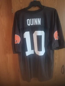 NFL Team Brady Quinn #10 Cleveland Browns Jersey Mens Size XL Football Brown - Picture 1 of 4
