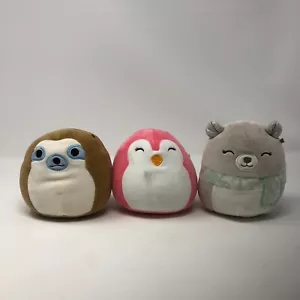 (3) Squishmallows SIMON | PIPER | BORSTE 5 Zoll Stofftier Plüschtier - Bild 1 von 8