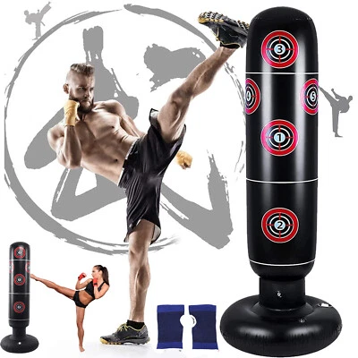 Boxsack Aufblasbare Stehend Boxsack Kinder Standboxsack Erwachsene Kickboxsack - Bild 1 von 4