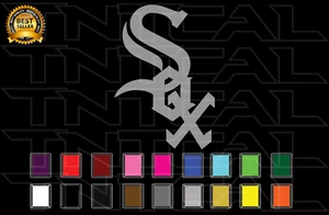 Chicago White Sox Decal Sticker Baseball Team Logo MLB Car Truck Window Wall - Picture 1 of 2