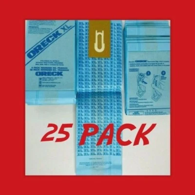 Oreck XL Commercial Standard Disposable Vacuum Bag 25-Pack PK80025 NEW FREE SHIP - Image 1 of 3