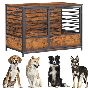 Dog Crate Furniture, Heavy Duty Dog Cage Pet Crate for Small Medium Large Dogs - Picture 1 of 7