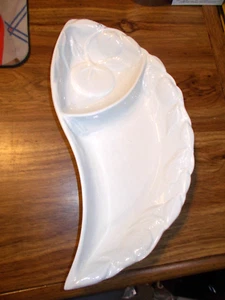 Vintage * Belmar Of California * Pottery White Tomato Angel Wing 406 USA - Picture 1 of 11