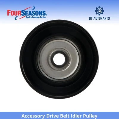 For 2012-2015 Chevrolet Camaro Accessory Drive Belt Idler Pulley 4 Seasons 2013 - Image 1 of 4