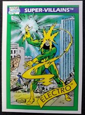PACK FRESH AND SHOCKINGLY HOT! MARVEL SERIES 1 #58 ELECTRO! JUST OPENED!