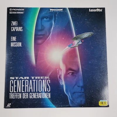 Laser Disk Disc - Star Trek Generations -Treffen der Generationen 1995 -11949589 - Bild 1 von 4