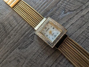CENERE Ladies Watch Gold & Diamond Tone - Picture 1 of 7