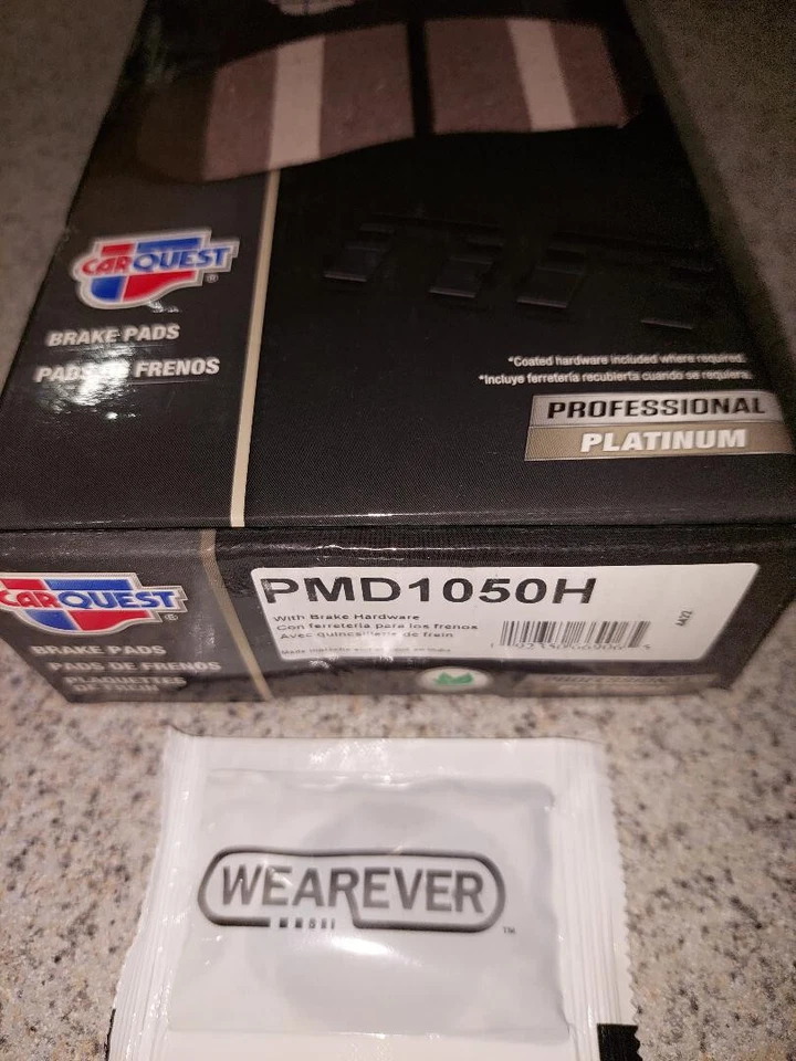 Cadillac ATS and more CARQUEST  BRAKE PAD SET PMD1050H  FREE SHIPPING Foto 1 de 1