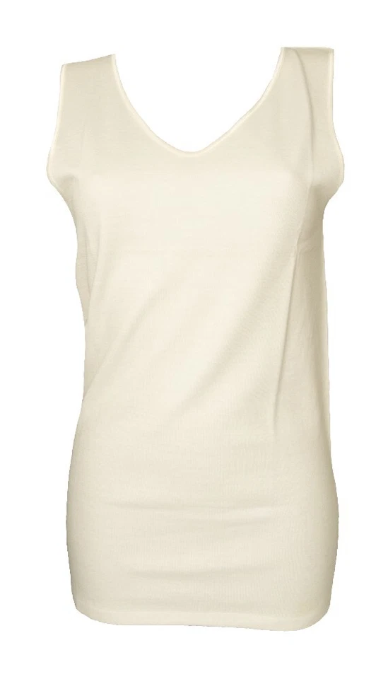 Canottiera donna RAGNO camiciola spalla larga lana cotone articolo 075452 - Immagine 1 di 1