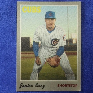 2019 Topps Heritage #30: Javier Baez [Clothe] (INS-58) - Bild 1 von 1