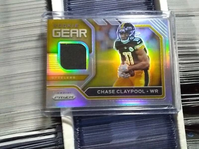 Prizm Football 2020 Chase Claypool Rookie Gear Patch - Image 1 of 2