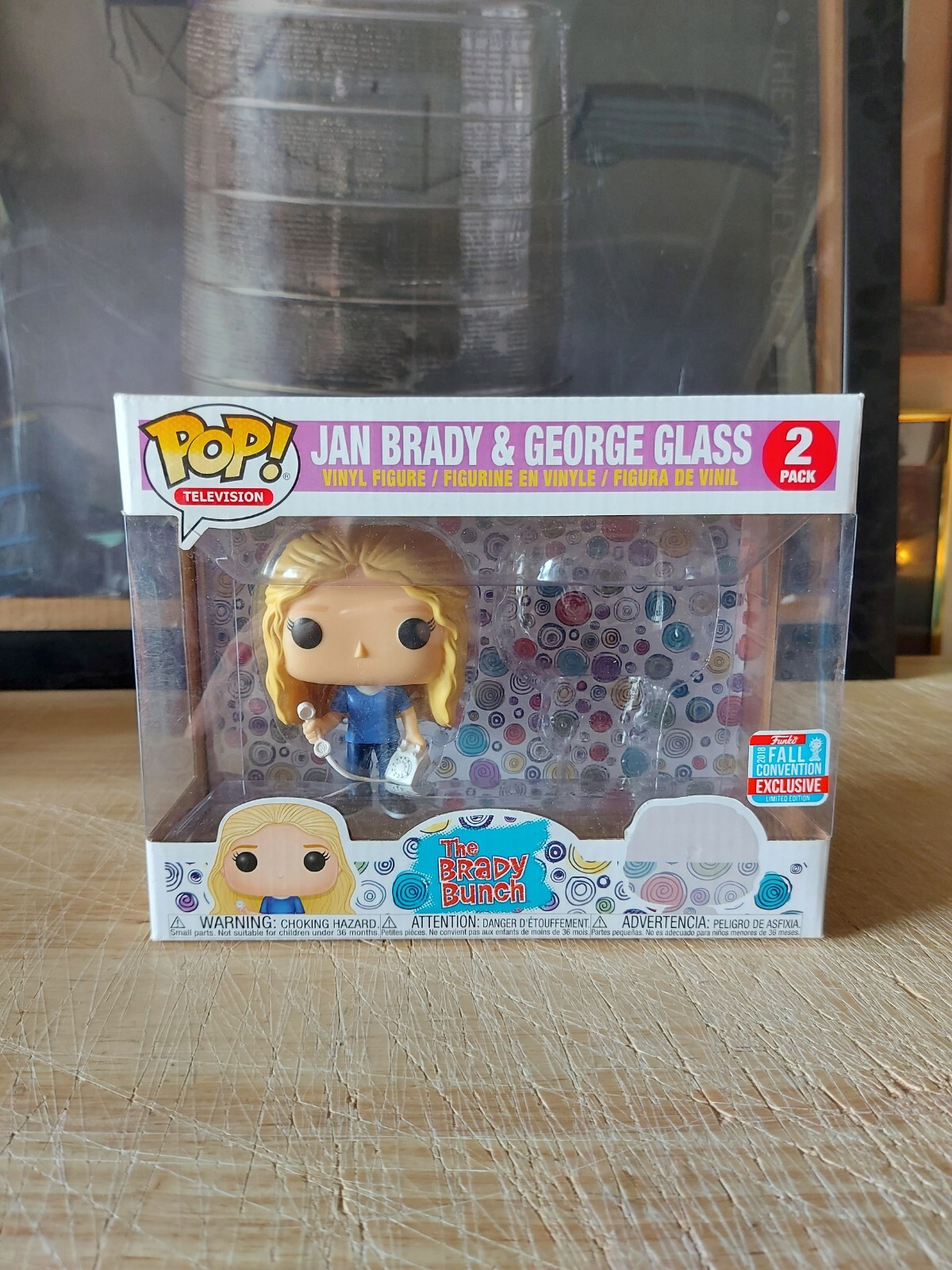 JAN BRADY & GEORGE GLASS 2 PACK 2018 FALL CONVENTION FUNKO EXCLUSIVE | eBay