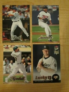 2007 Fleer Ultra Baseball Starter Set of 4 Buck / Santana / Kendall / Kouzmanoff - Picture 1 of 2