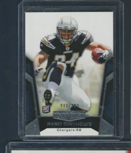 2010 Topps Unrivaled /999 # 103 Ryan Mathews - Picture 1 of 1