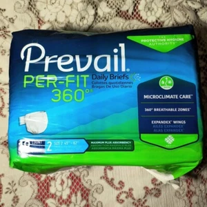Prevail Per-Fit 360* Daily Briefs Maximum Plus 18 Ct - Size 2 - Picture 1 of 4