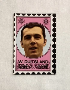 FRANZ BECKENBAUER 1972 VANDERHOUT CARD GERMANY - Picture 1 of 2