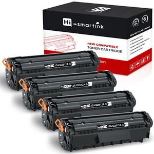 4x Q2612A For HP 12A Toner Cartridge LaserJet 1020 1018 1010 1022 3050 3020 - Picture 1 of 6