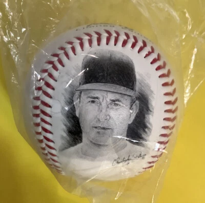 Limited Edition Nolan Ryan Signed Baseball Picture And Bio Fotoball - Image 1 of 3