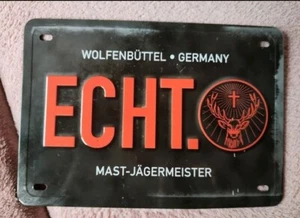 Jägermeister Blechschild - Bild 1 von 1