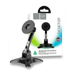 Hoco HD2 300% Stronger Stone Magnetic Joy Ring Desktop Stand - Black - Picture 1 of 9
