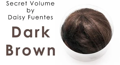 Secret Volume Daisy Fuentes Hairpiece Volume Topper Closure Color Dark Brown  - Image 1 of 4