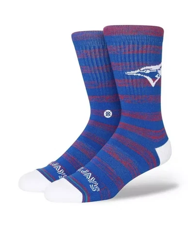 Stance MLB Toronto Blue Jays Twist Logo Crew Socks Men’s Size Large 9-13 Cover