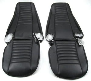 UPHOLSTERY KIT - FITS JEEP CJ 1976-1985 FRONT & REAR *FIXED* SEATS Denim Vinyl! - Picture 1 of 4